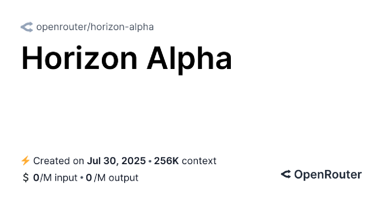 Featured image of post “Horizon Alpha” Has Arrived: Why This Shadowy AI Could Rewrite Everything You Know About Machine Intelligence